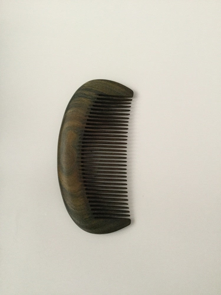 Mini Moustachery Beard Comb Sandalwood