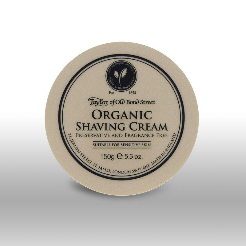 Taylor of Old Bond Street Shave Cream Pot Organic