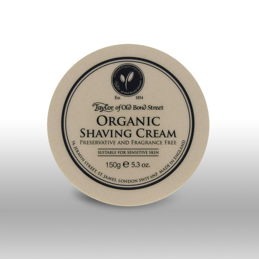 Taylor of Old Bond Street Shave Cream Pot Organic