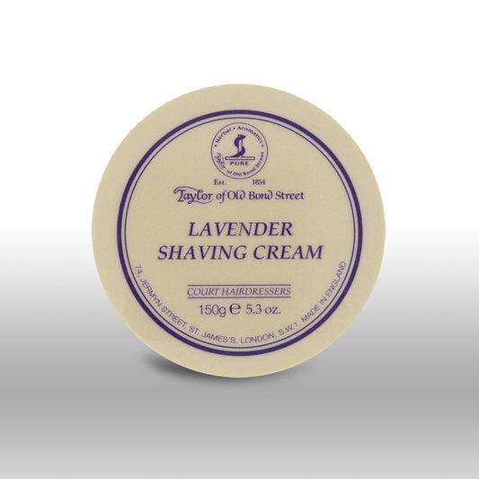 Taylor of Old Bond Street Shave Cream Pot Lavender