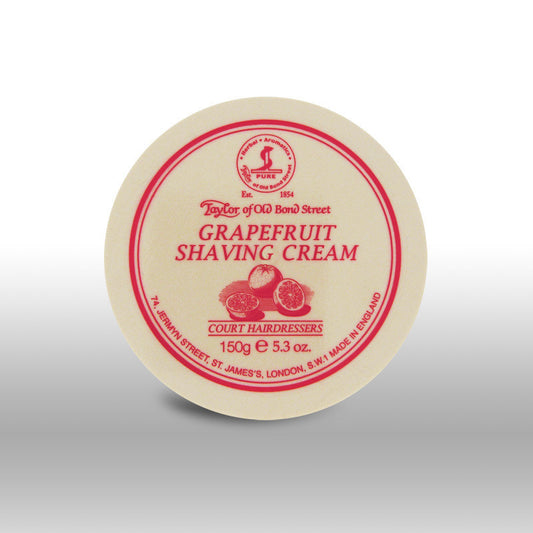 Taylor of Old Bond Street Shave Cream Pot Grapefruit