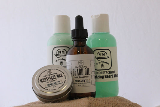 Mini Moustachery Beard Kit Basic