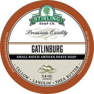 Stirling Shave Soap Gatlinburg
