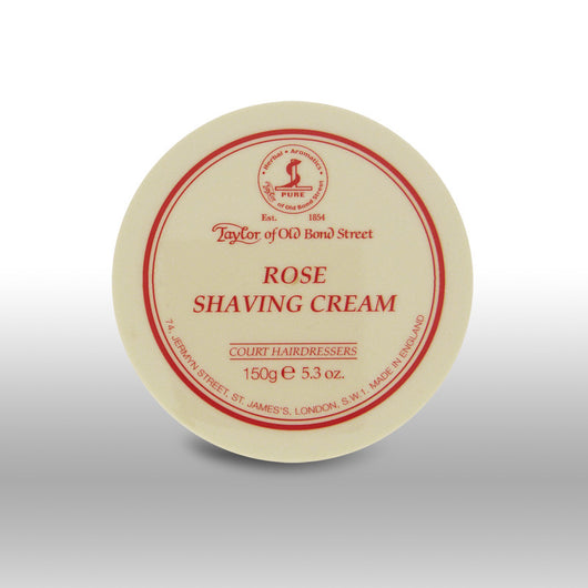 Taylor of Old Bond Street Shave Cream Pot Rose