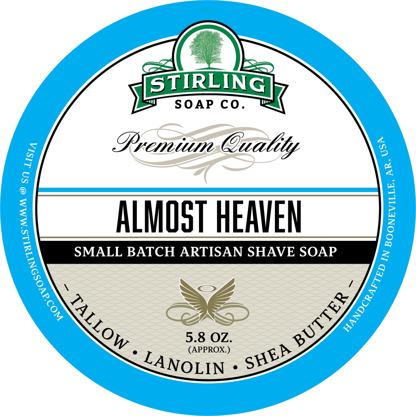 Stirling Shave Soap Almost Heaven