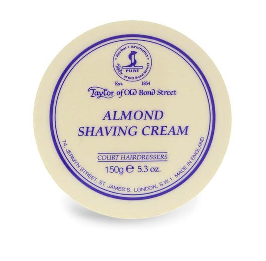 Taylor of Old Bond Street Shave Cream Pot Almond