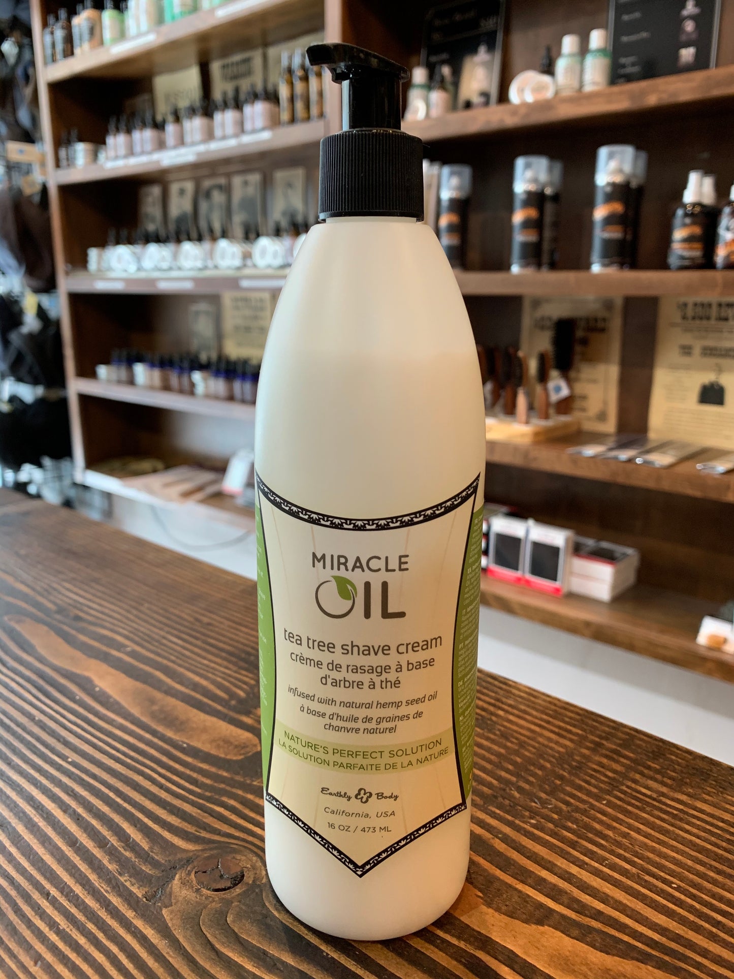 Earthly Body Miracle Oil Shave Cream