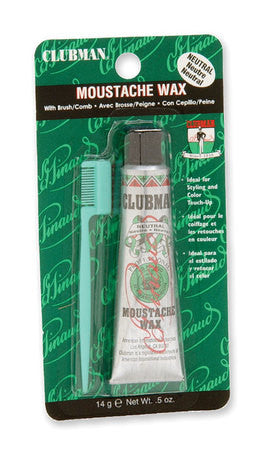Clubman Moustache Wax Neutral