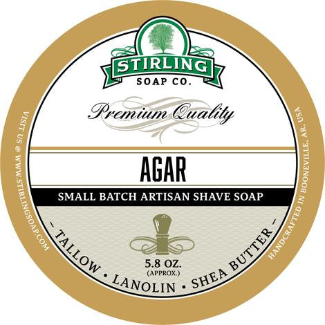Stirling Shave Soap Agar