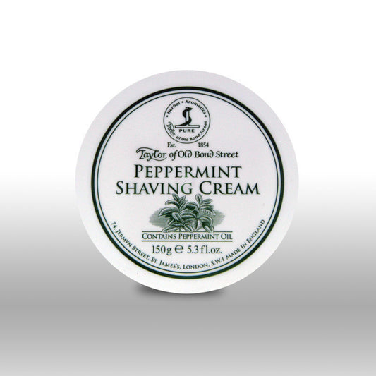 Taylor of Old Bond Street Shave Cream Pot Peppermint