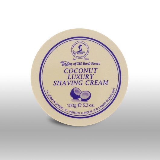 Taylor of Old Bond Street Shave Cream Pot Coconut