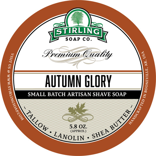 Stirling Shave Soap Autumn Glory