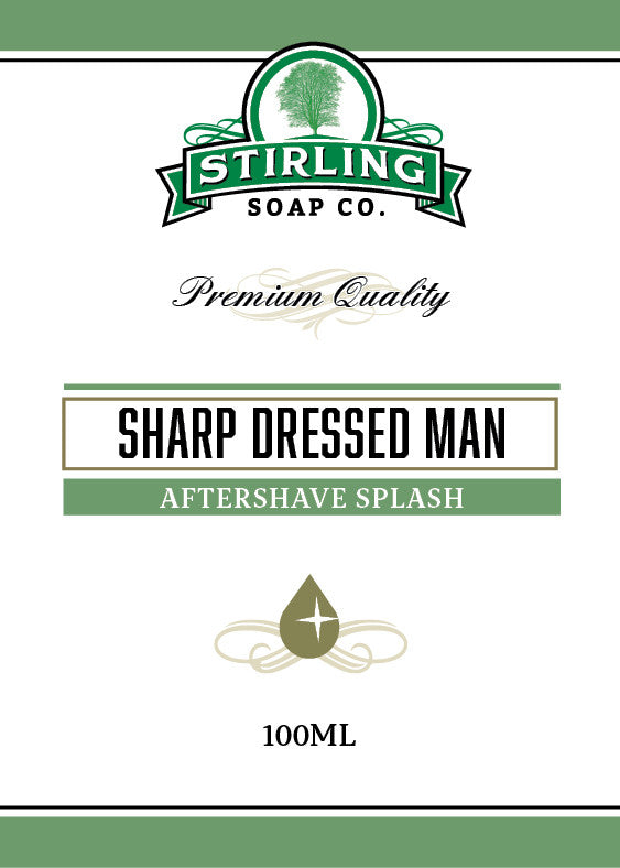 Stirling Aftershave Sharp Dressed Man