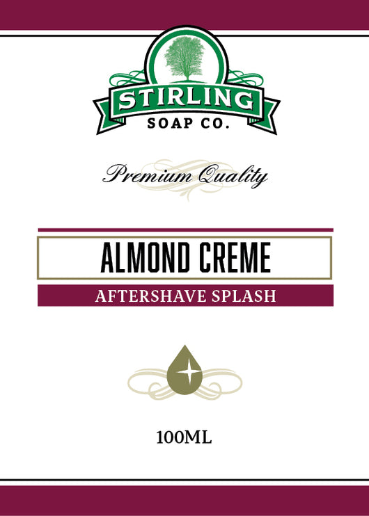 Stirling Aftershave Almond Creme