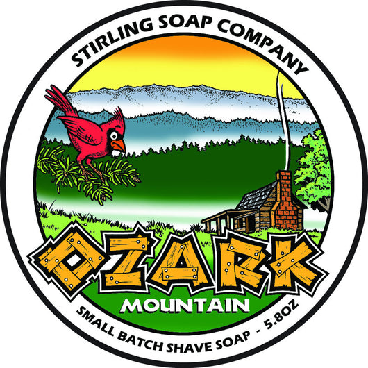 Stirling Shave Soap Ozark Mountain