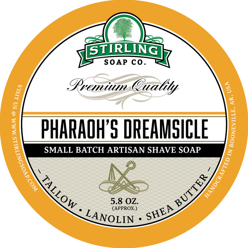 Stirling Shave Soap Pharaoh's Dreamsicle