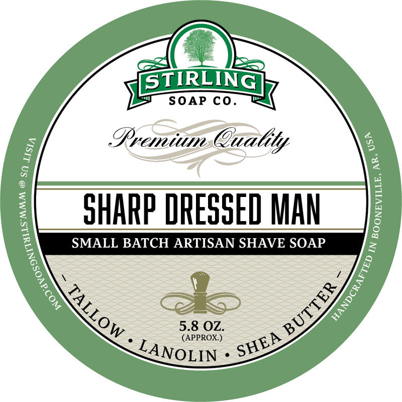 Stirling Shave Soap Sharp Dressed Man