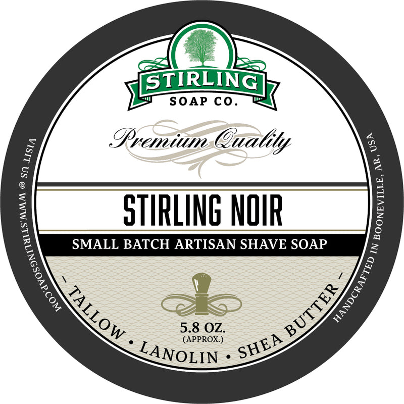 Stirling Shave Soap Stirling Noir