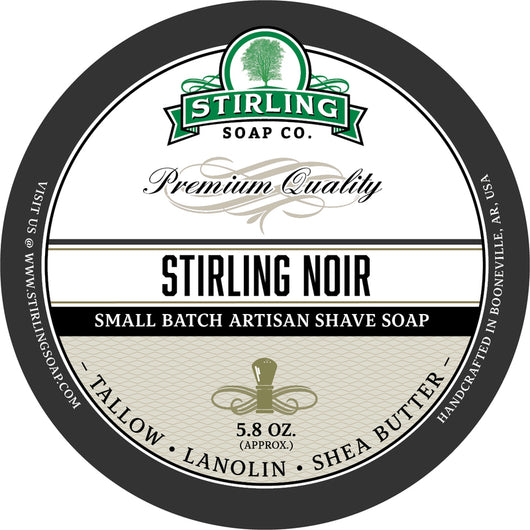 Stirling Shave Soap Stirling Noir