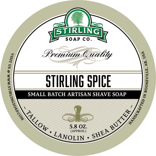 Stirling Shave Soap Stirling Spice