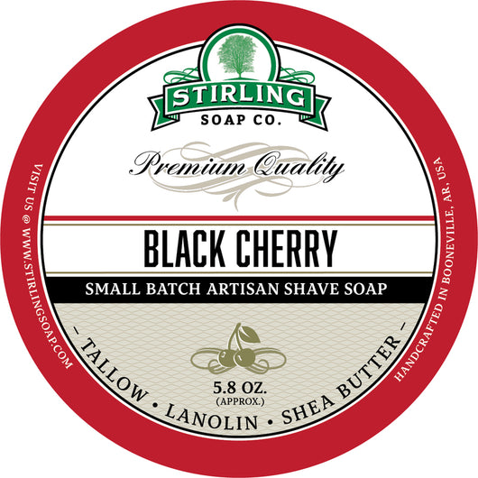 Stirling Shave Soap Black Cherry