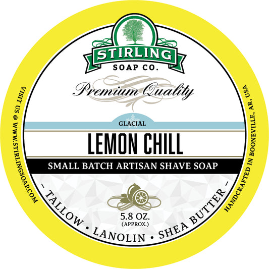 Stirling Shave Soap Lemon Chill