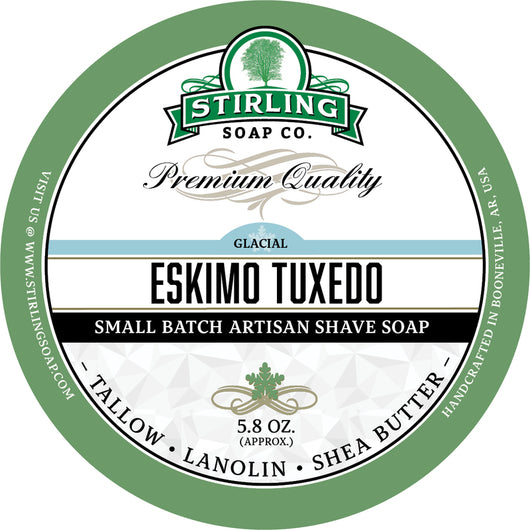 Stirling Shave Soap Eskimo Tuxedo