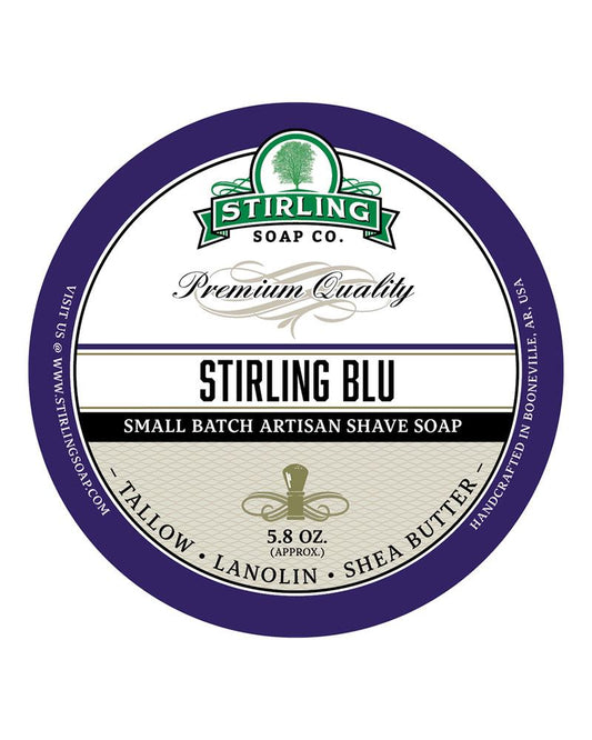 Stirling Shave Soap Stirling Blu