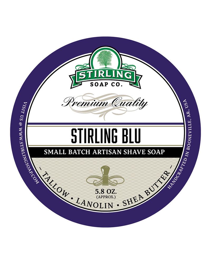 Stirling Shave Soap Stirling Blu