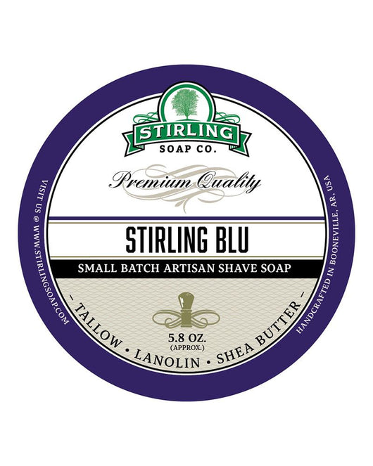 Stirling Shave Soap Stirling Blu