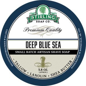 Stirling Shave Soap Deep Blue Sea