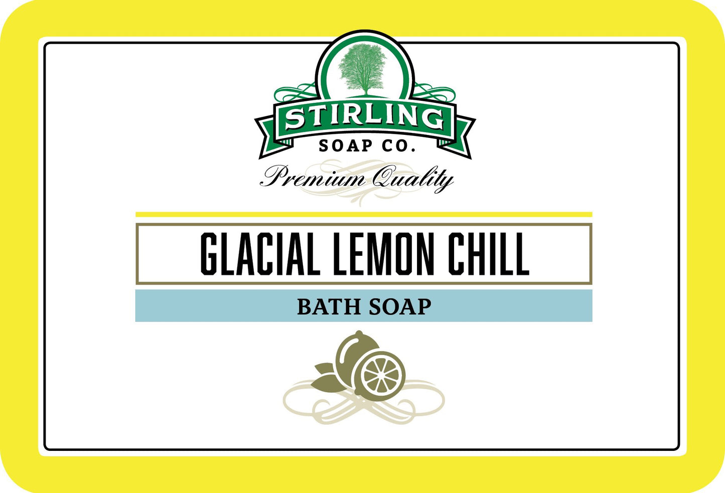 Stirling Bath Soap Glacial Lemon Chill