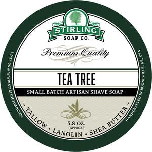 Stirling Shave Soap Tea Tree