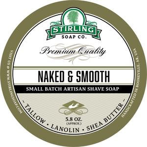 Stirling Shave Soap Naked & Smooth