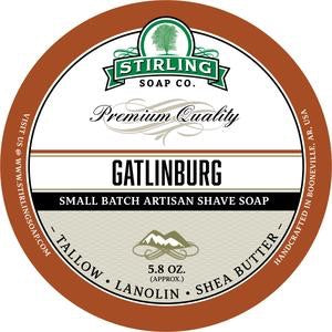 Stirling Shave Soap Gatlinburg