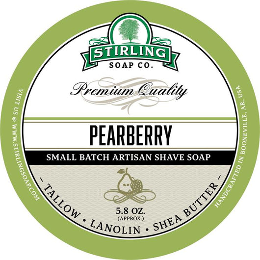Stirling Shave Soap Pearberry