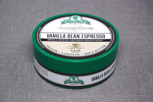 Stirling Shave Soap Vanilla Bean Espresso